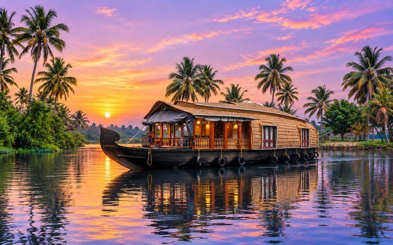 Kerala tour packages from Nagpur